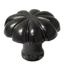RK International Small Melon Knob in Antique Pewter in Antique Pewter