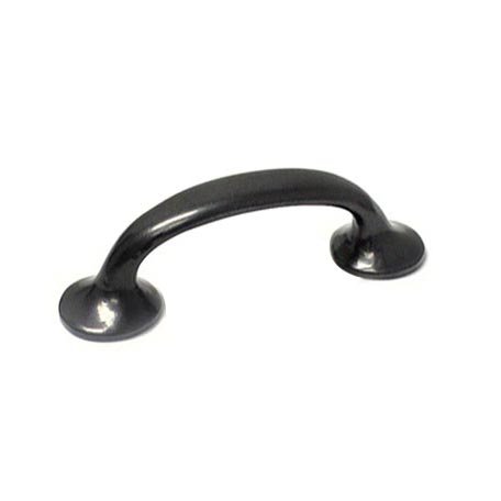 RK International 3" Center Smooth Pull in Antique Pewter