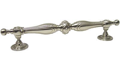 RK International 10 3/4" (273mm) Centers Ornate Appliance/Oversized Pull 15" O/A in Satin Nickel