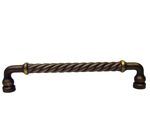 RK International 12" (305mm) Centers Twisted Appliance/Oversized Pull in Antique English