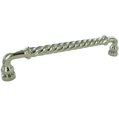 RK International 12" Centers Twisted Appliance Pull In Polished Nickel