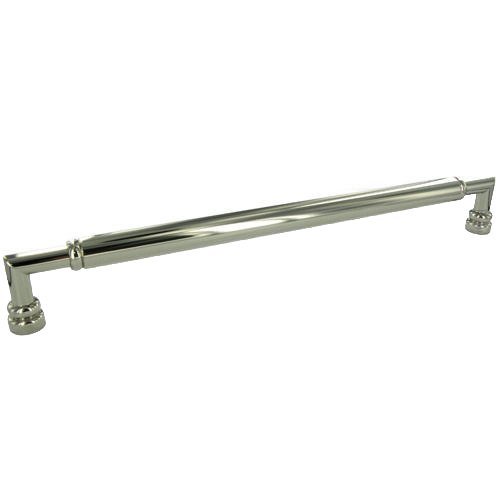 RK International 18" Centers Cylinder Middle Appliance Pull In Polished Nickel