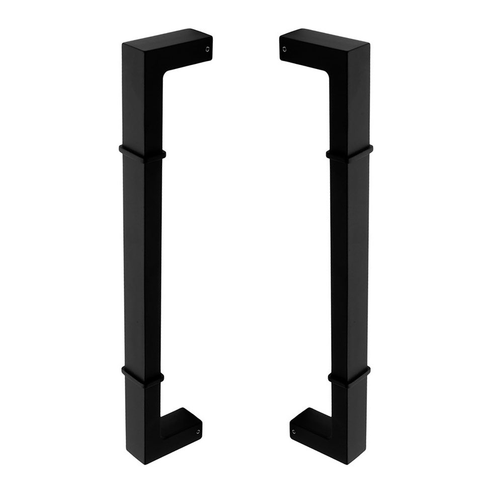 RK International 12" Centers Back to Back Pull in Black