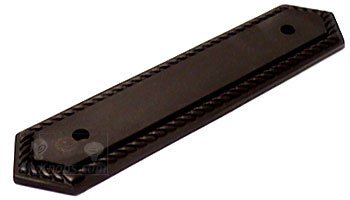 RK International 3 1/2" Center Rope Backplate in Oil Rubbed Bronze