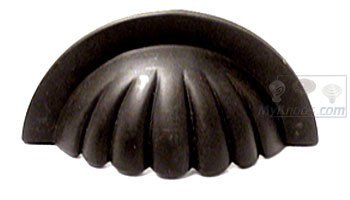 RK International 3" Centers Half Melon Cup Pull in Oil Rubbed Bronze