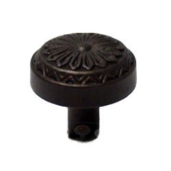 RK International Flowery Ornate Knob in Oil Rubbed Bronze