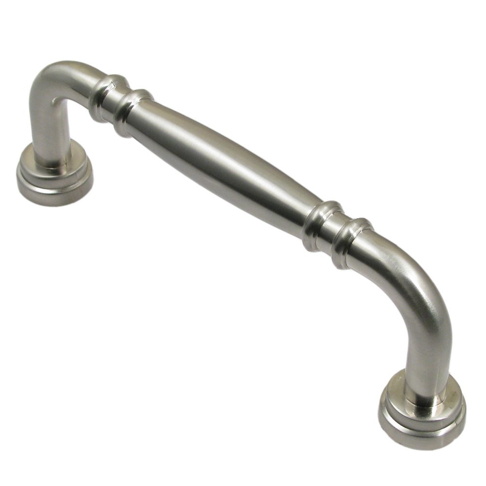 Rusticware 6" Centers Double Knuckle Appliance Pull in Satin Nickel