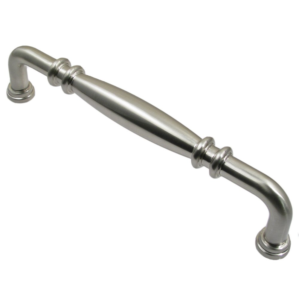Rusticware 10" Centers Double Knuckle Appliance Pull in Satin Nickel