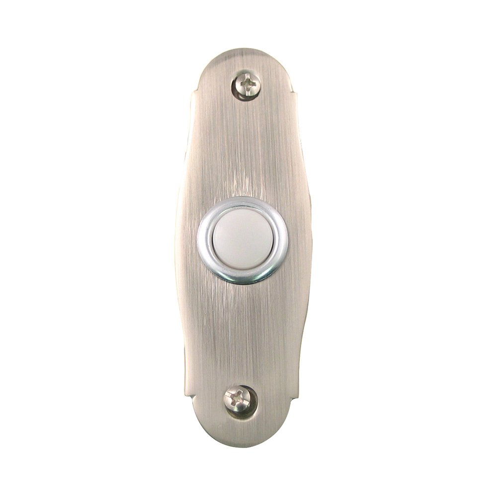 Rusticware 3 3/4" Lighted Doorbell in Satin Nickel
