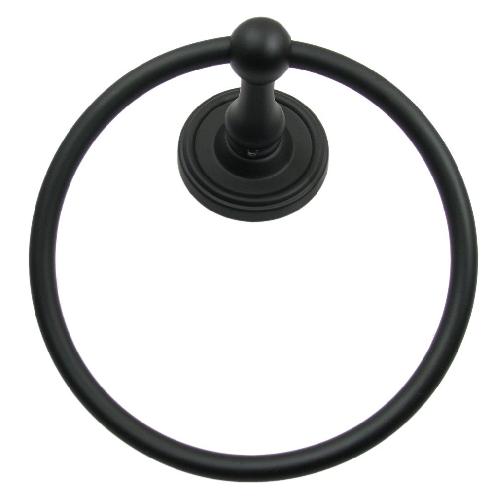 Rusticware Towel Ring in Black