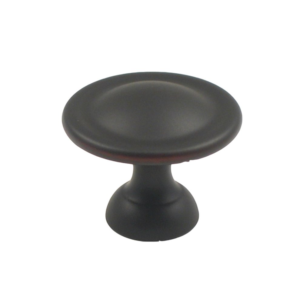 Rusticware 1 1/8" Diameter Large Button Knob in Oil Rubbed Bronze