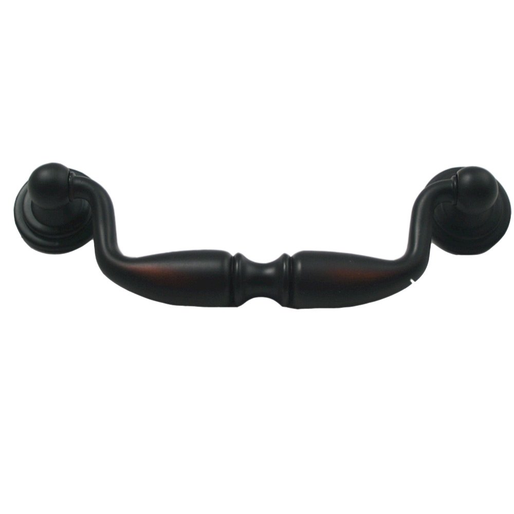 Rusticware 3 3/4" Centers Tapered Drop Handle in Oil Rubbed Bronze