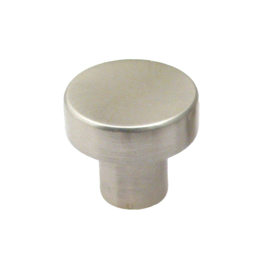 Rusticware 1 1/8" Diameter Small Modern Round Knob in Satin Nickel