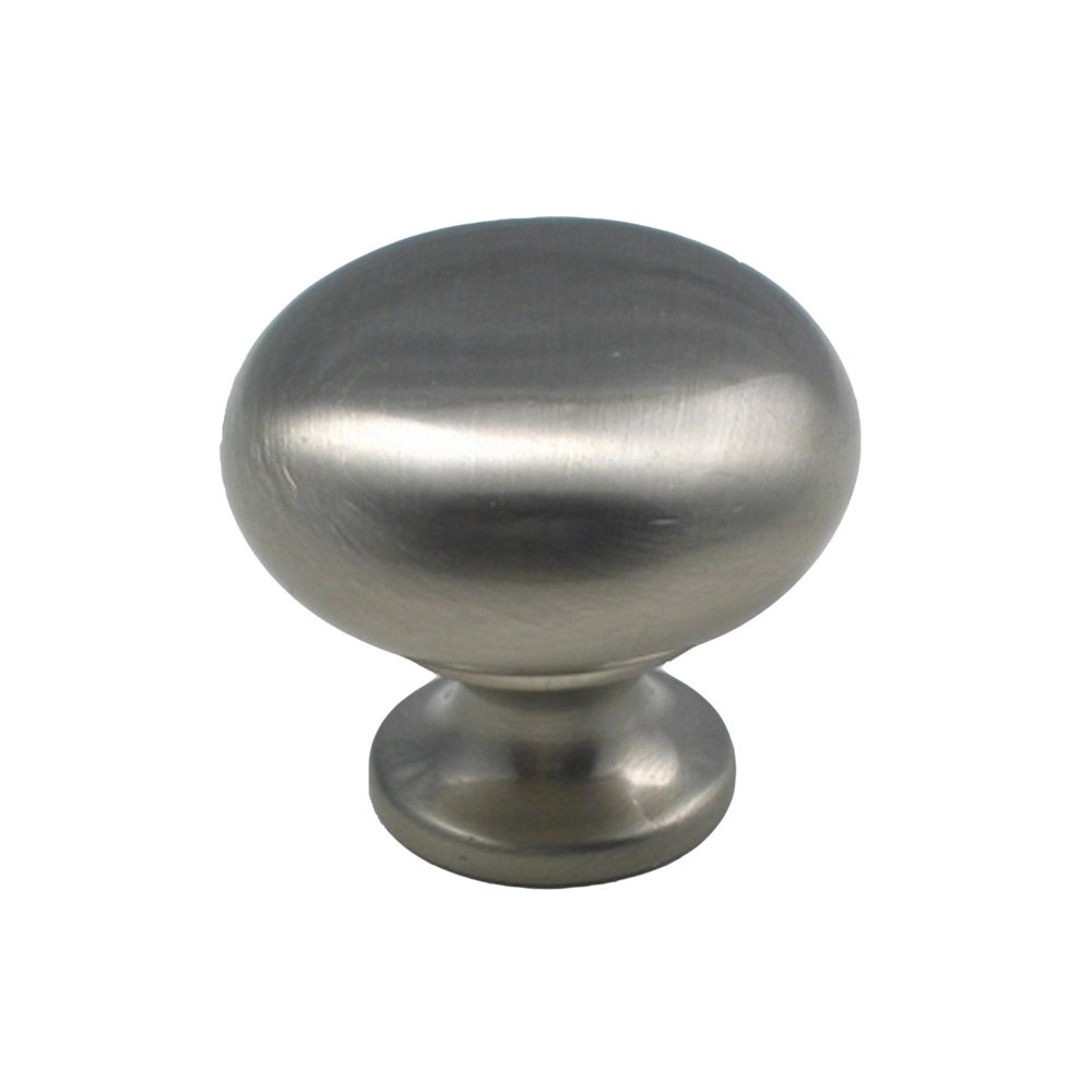 Rusticware 1 1/8" Diameter Plain Round Knob in Satin Nickel