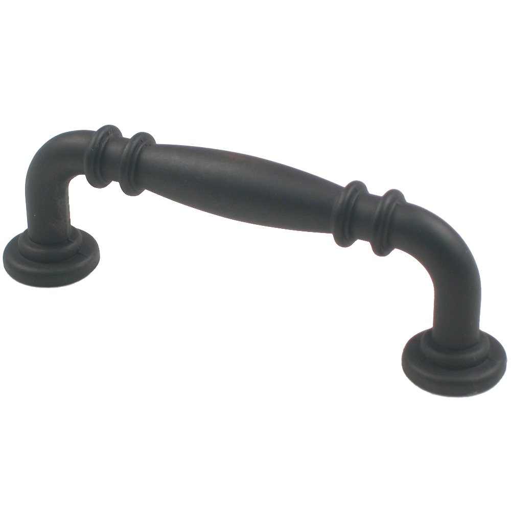 Rusticware 4" Centers Double Knuckle Handle in Oil Rubbed Bronze