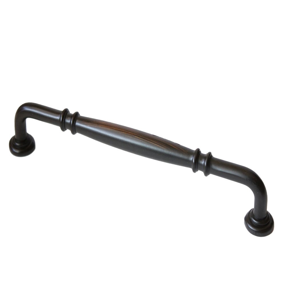 Rusticware 6" Centers Double Knuckle Pull in Oil Rubbed Bronze