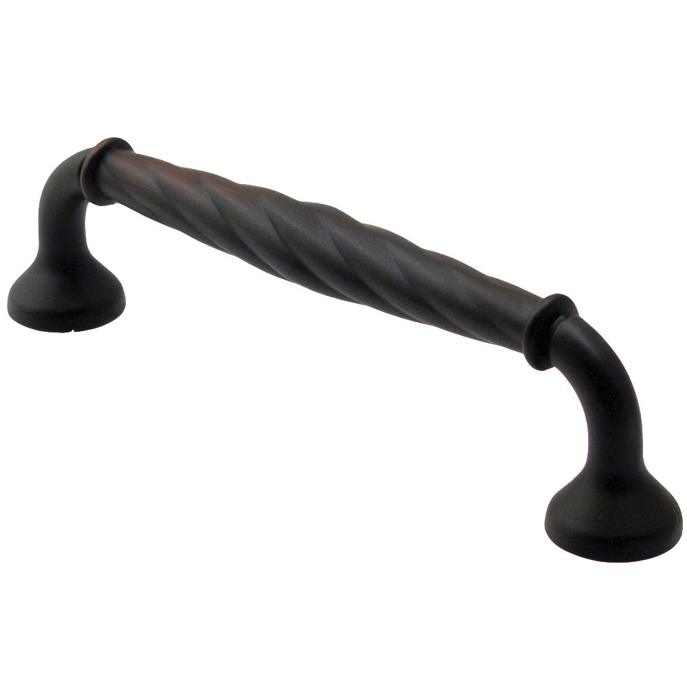 Rusticware 4" Centers Rope Handle in Oil Rubbed Bronze