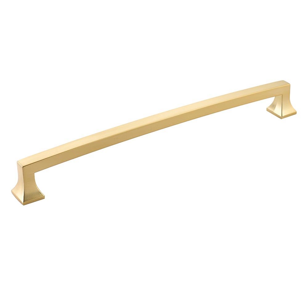 Schaub and Company 15" Centers Arched Appliance Pull in Signature Satin Brass