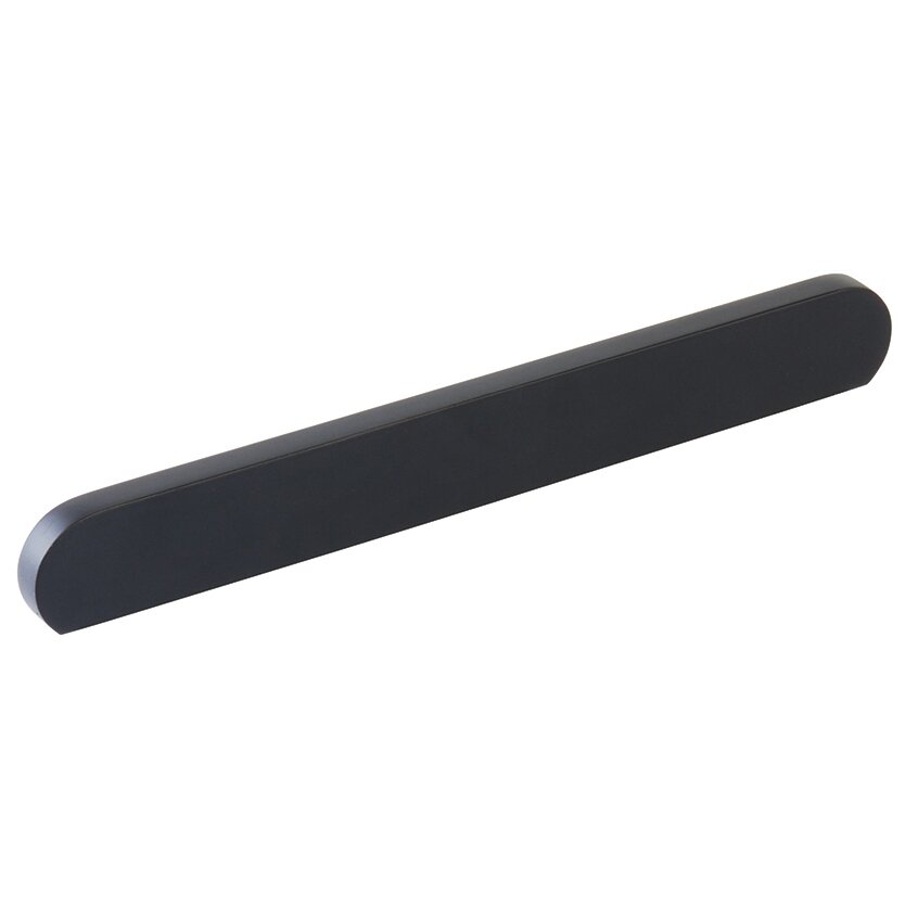 Schaub and Company 8" Centers Modern Oval Pull in Matte Black