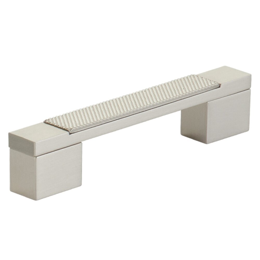 Schaub and Company 4" Centers Cabinet Pull in Brushed Nickel