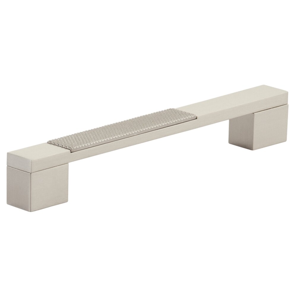 Schaub and Company 6" Centers Cabinet Pull in Brushed Nickel