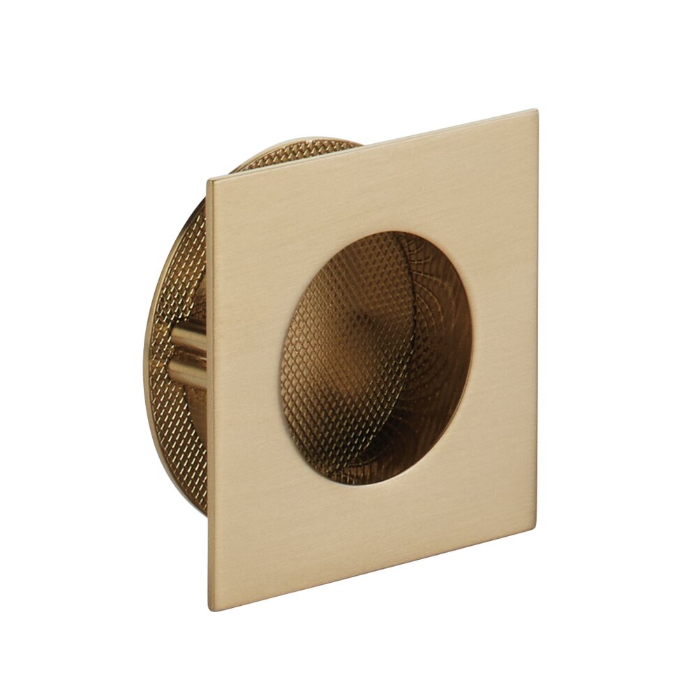 Schaub and Company 3" Long Recessed Pull in Signature Satin Brass