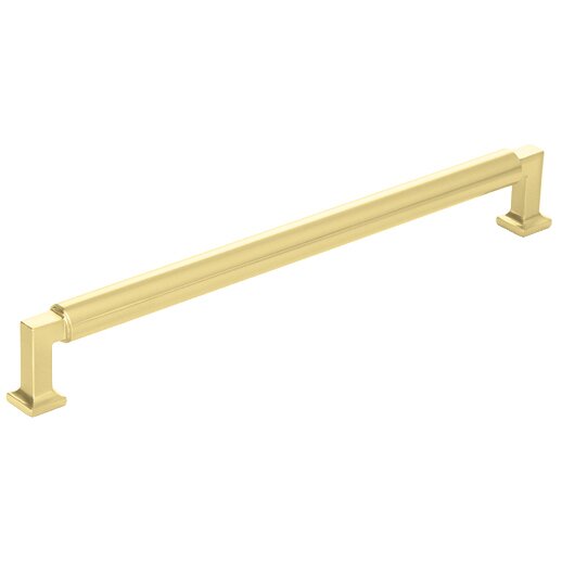 Schaub and Company 10" Centers Cabinet Pull in Satin Brass