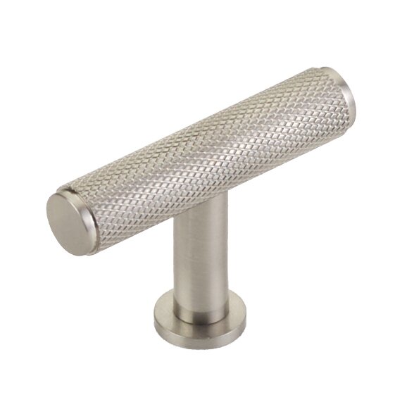 Schaub and Company 2" Long T-Knob in Brushed Nickel