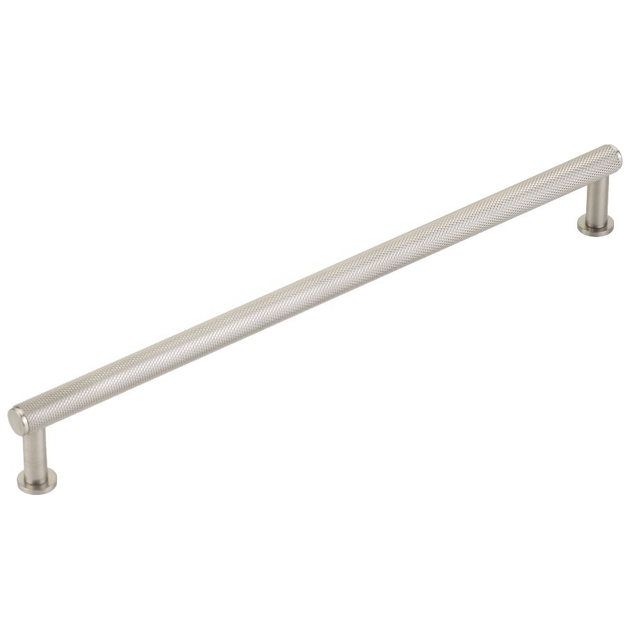 Schaub and Company 10" Centers Knurled Pull in Brushed Nickel