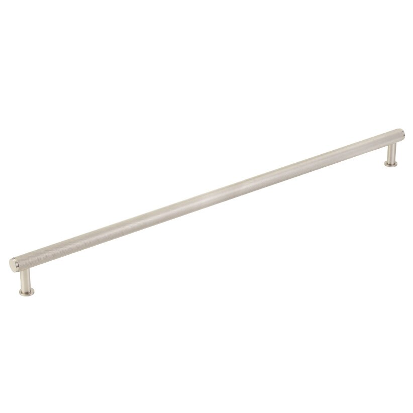 Schaub and Company 24" Centers Knurled Appliance Pull in Brushed Nickel