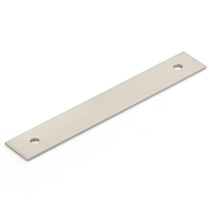 Schaub and Company 4" Centers Pull Backplate in Brushed Nickel