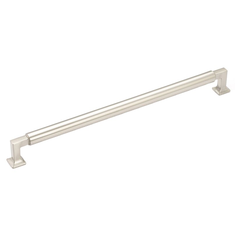Schaub and Company 12" Centers Concealed Pull in Satin Nickel