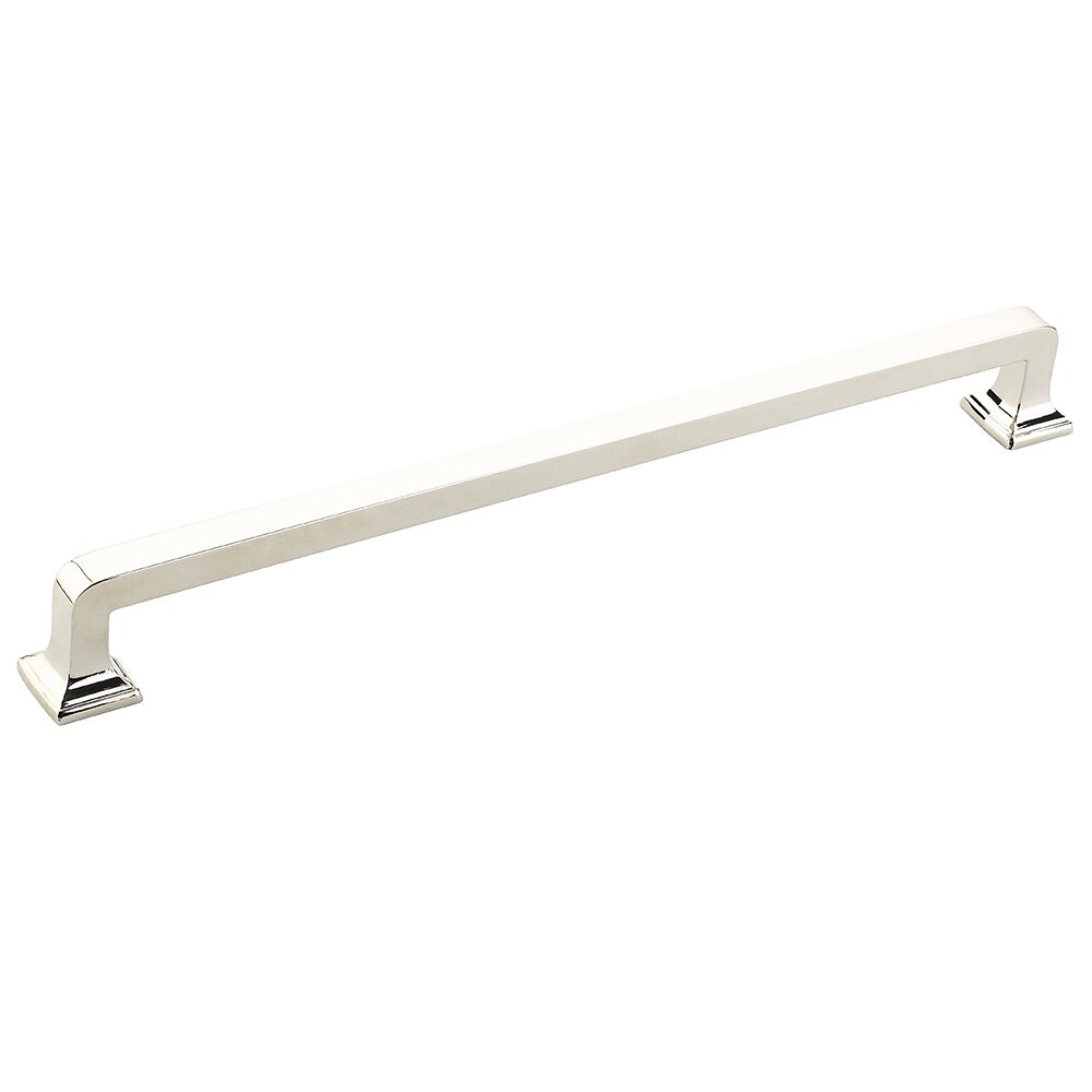 Schaub and Company 15" Centers Concealed Pull in Polished Nickel
