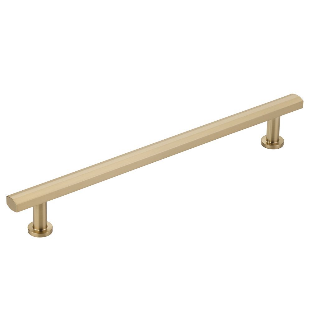 Schaub and Company 12" Centers Concealed Pull in Signature Satin Brass