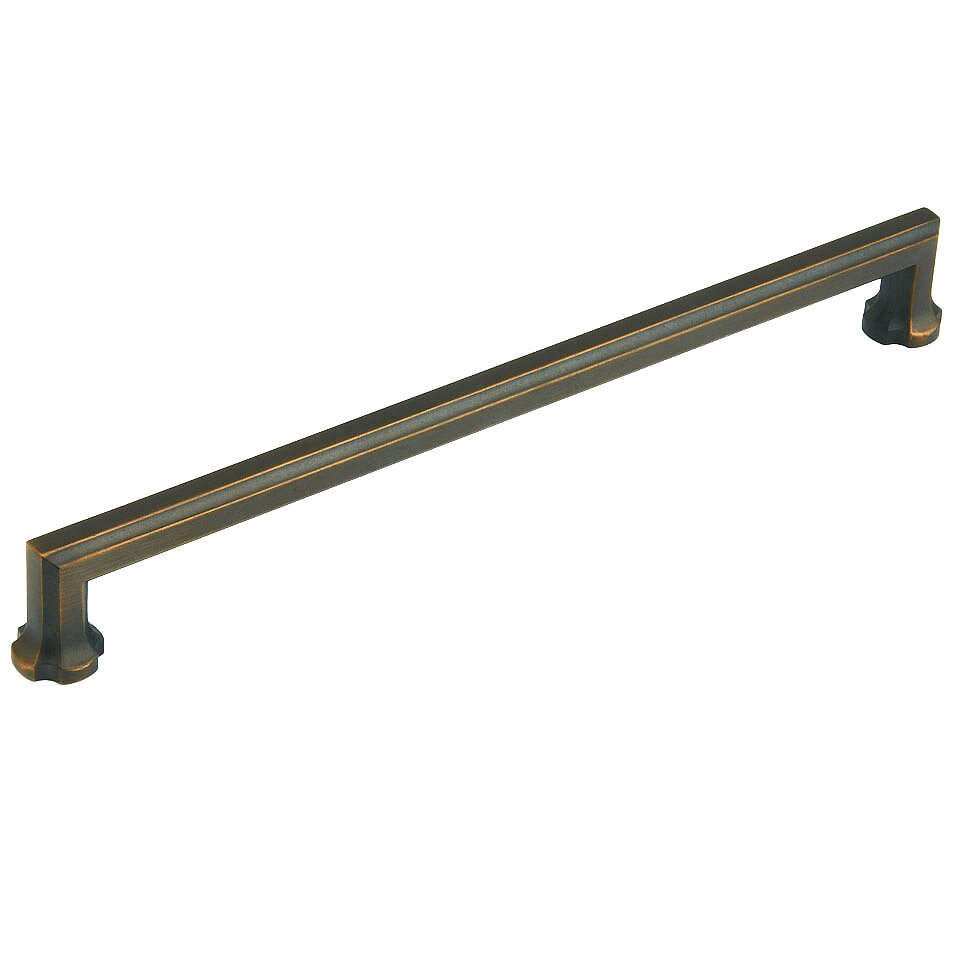 Schaub and Company 15" Centers Concealed Pull in Ancient Bronze