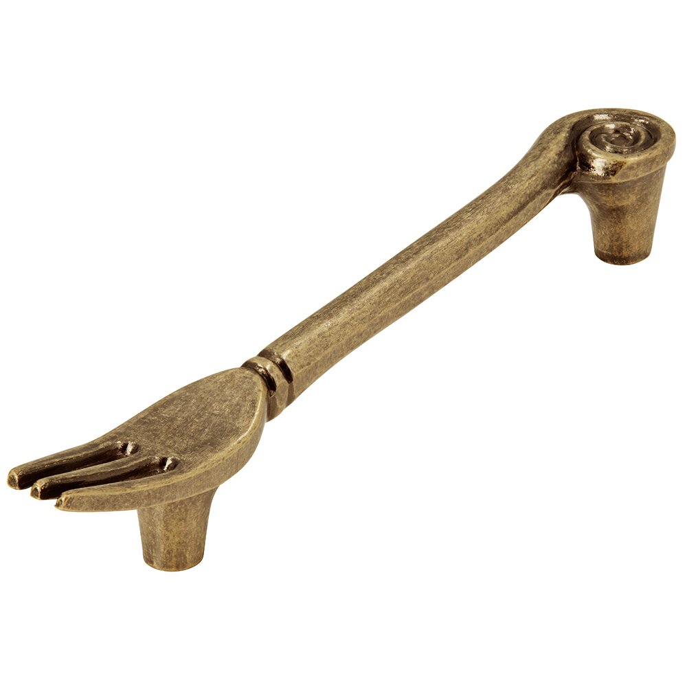 Siro Designs 96 mm Centers Fork Pull in Antique Brass