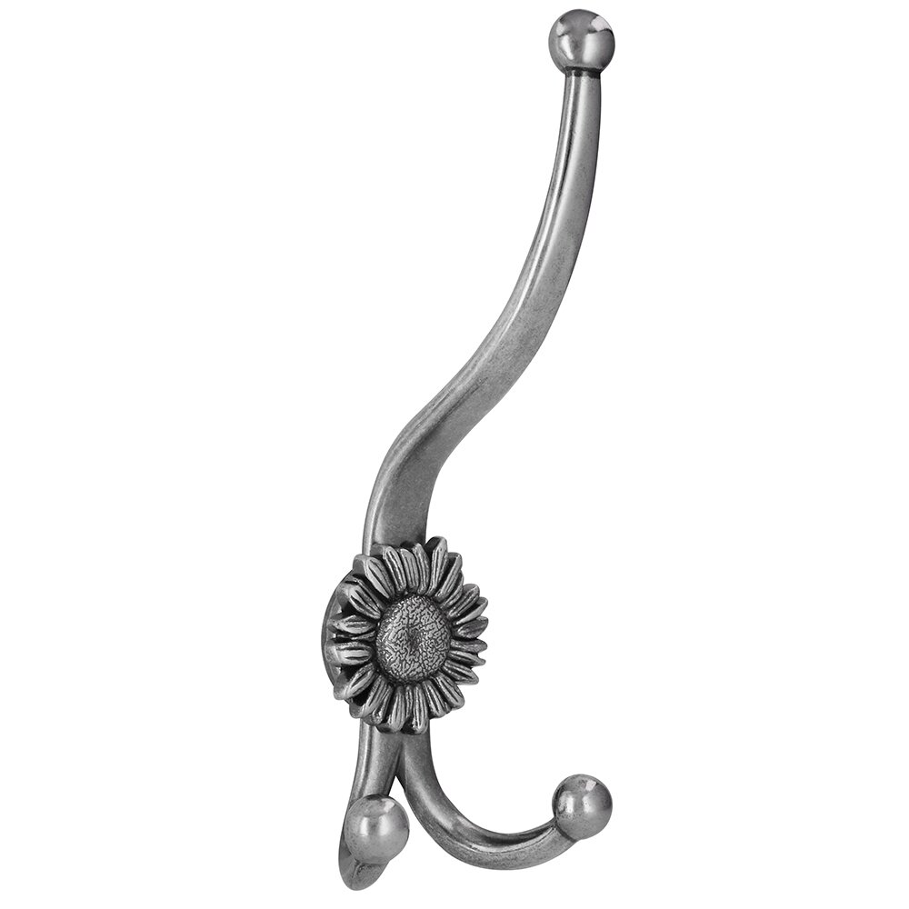 Siro Designs Hook in Antique Silver