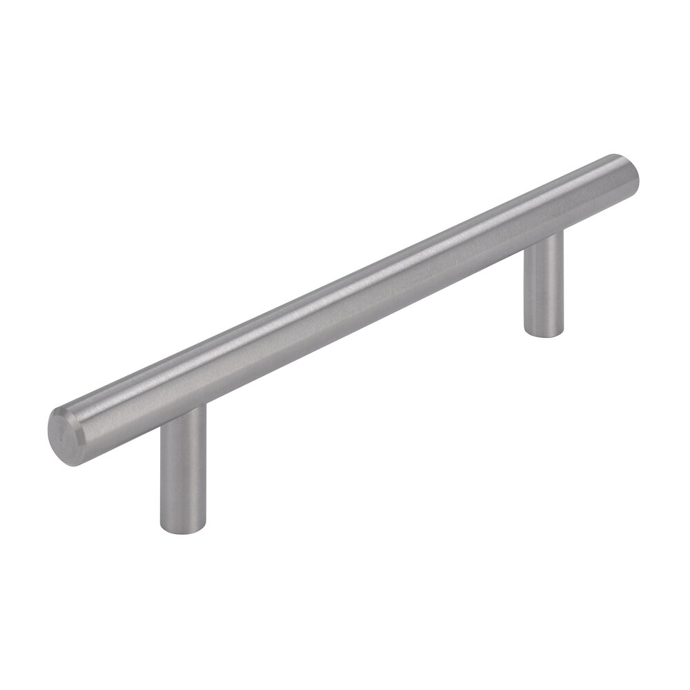 Siro Designs 96 mm Centers Thin European Bar Pull in Stainless Steel