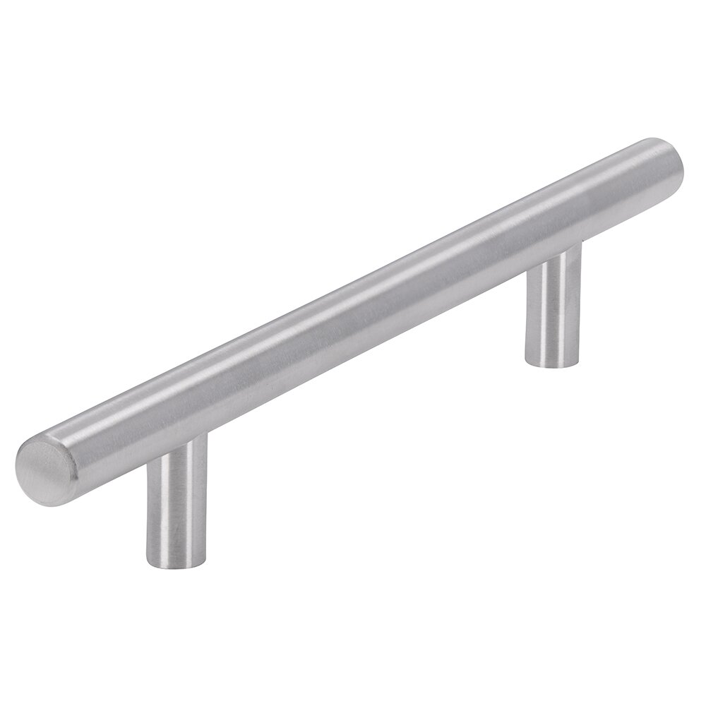 Siro Designs 128 mm Centers European Bar Pull in Stainless Steel