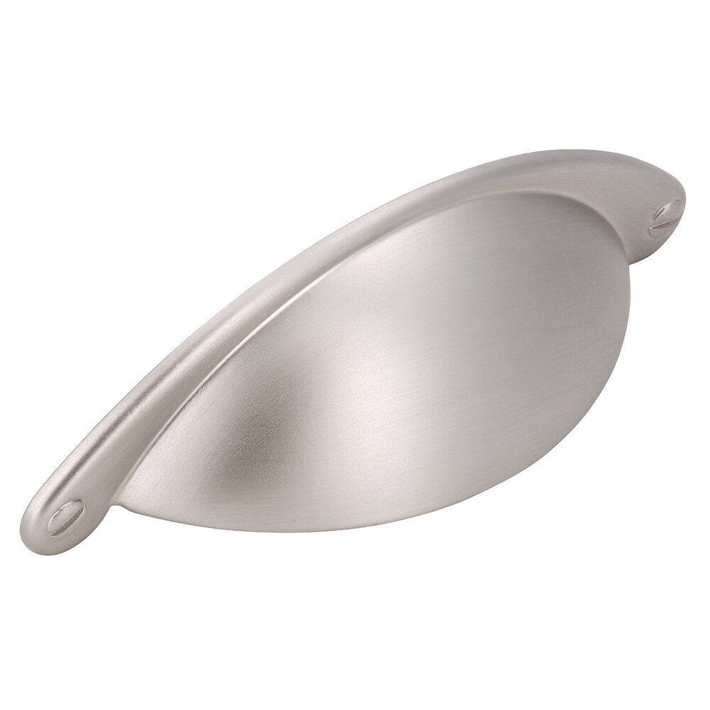 Siro Designs 64 mm Centers Cup Pull in Matte Stainless Steel Effect