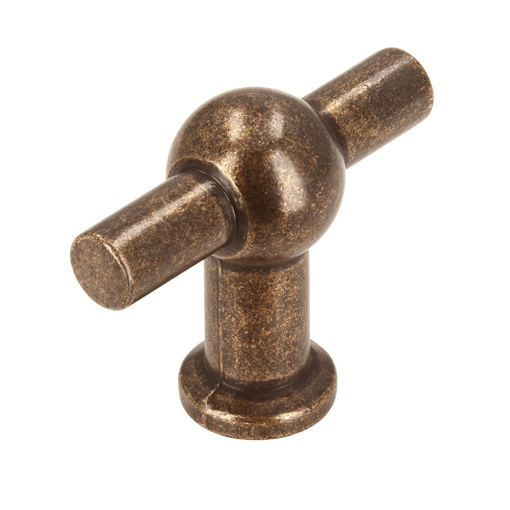 Siro Designs 50 mm Long Knob in Antique Brass