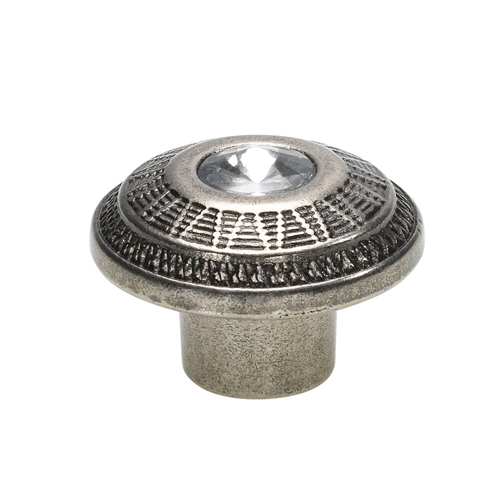 Siro Designs 41mm Diameter Knob in Tin/Clear