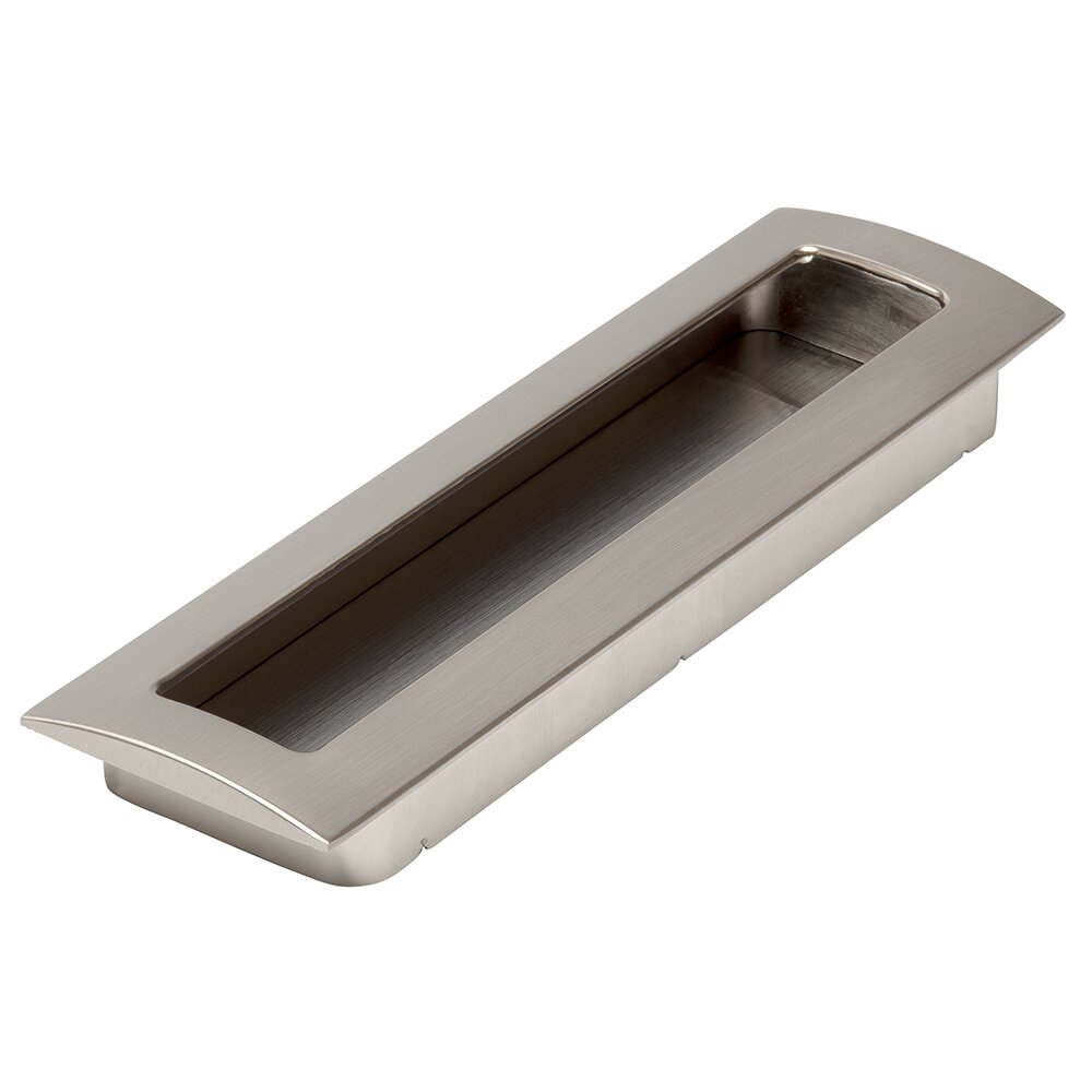 Siro Designs 160 mm Centers Recessed Pull in Stainless Steel Effect