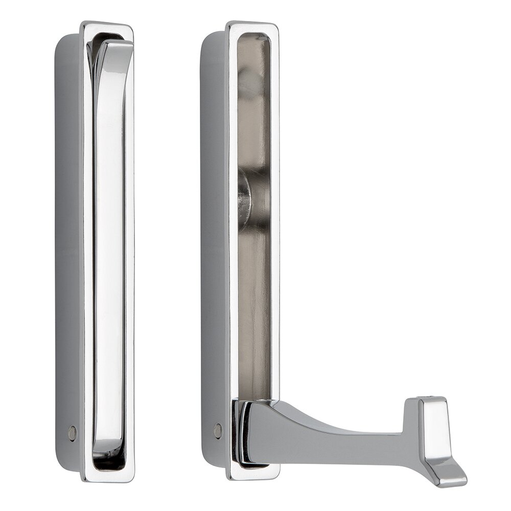 Siro Designs Clothes Hook Folding Arm in Bright Chrome
