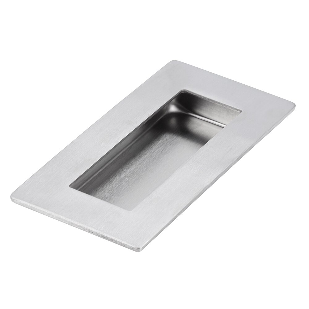 Siro Designs 102 mm Long Recessed Pull in Stainless Steel