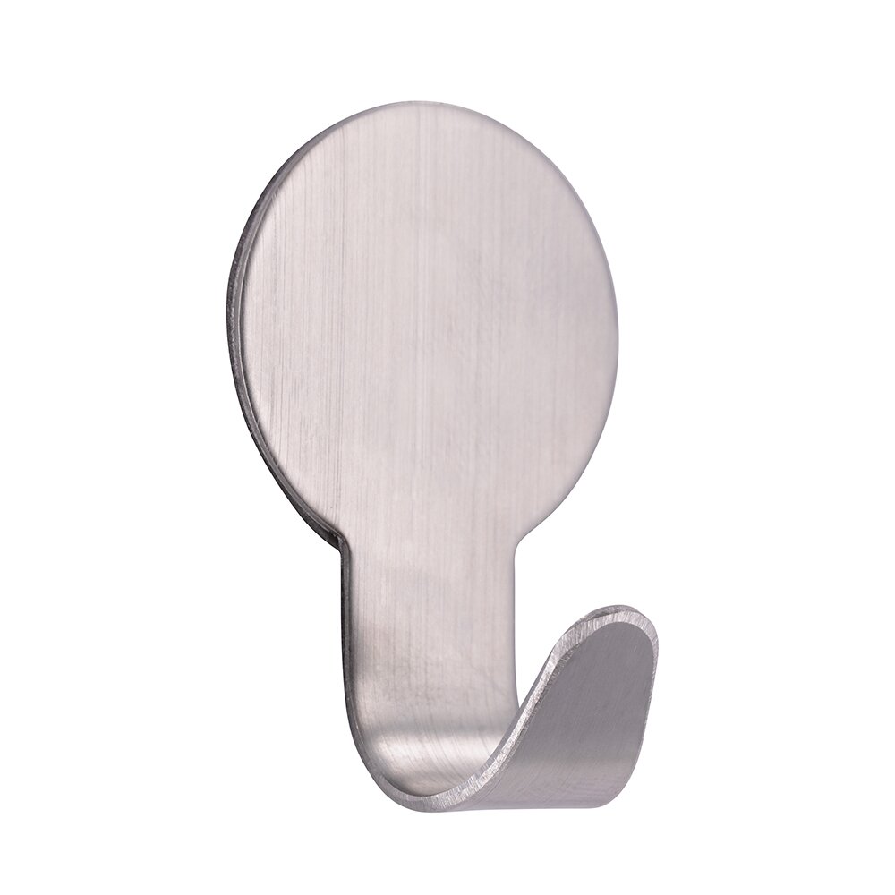 Siro Designs Hook Self Adhesive in Stainless Steel