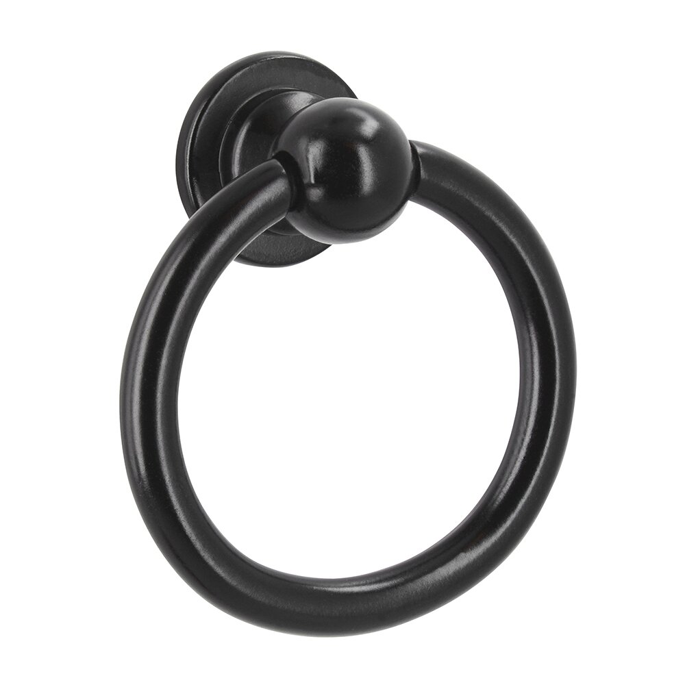 Siro Designs 40mm Long Ring Pull in Matte Black
