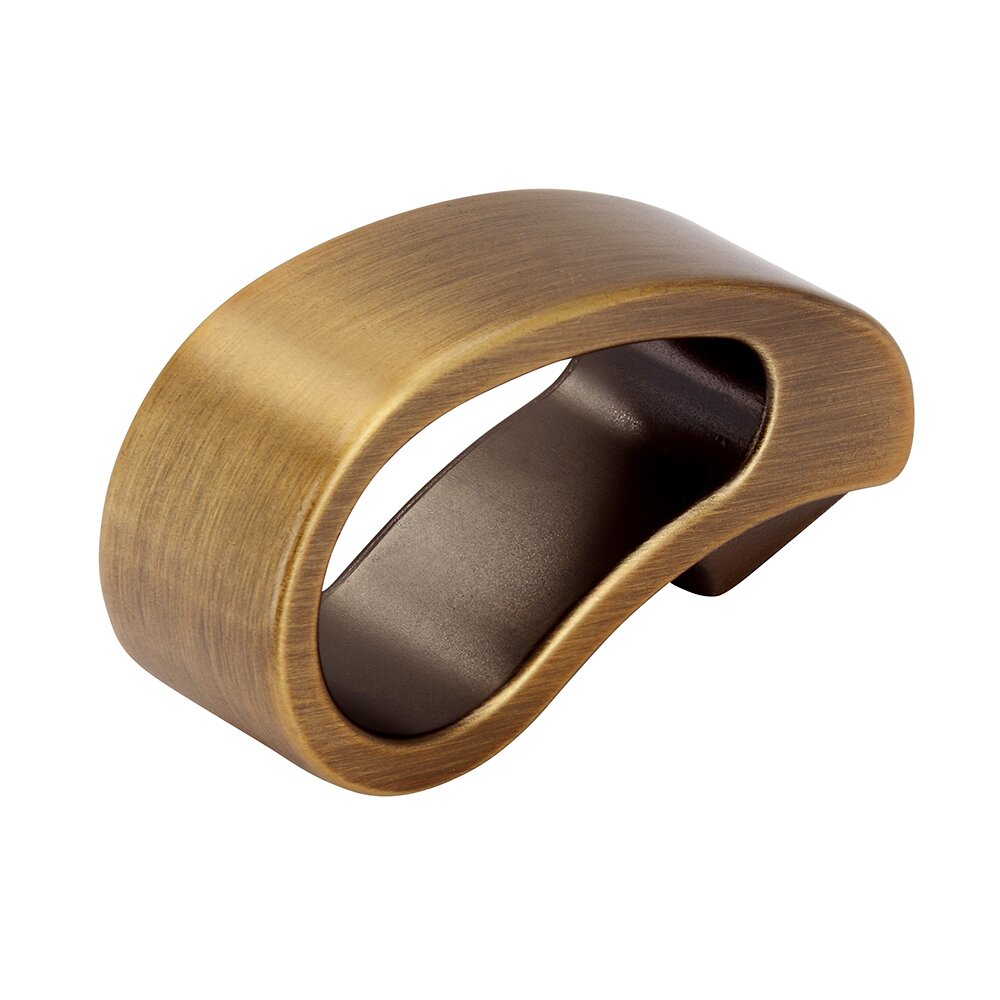 Siro Designs 45 mm Long Finger Pull in Antique Brass