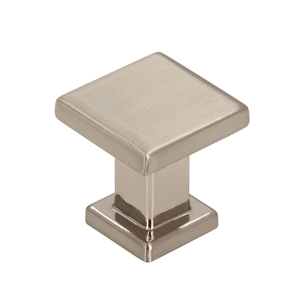 Siro Designs 20 mm Long Knob in Stainless Steel Effect