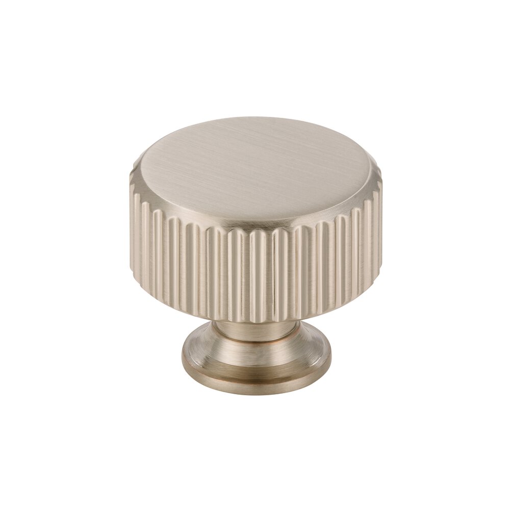 Siro Designs 30 mm Long Knob In Stainless Steel Effect